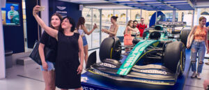 Our cutting-edge InfoVan #09 travels across the UK and Europe in partnership with Peroni Nastro Azzurro 0.0% to offer racing fans a one-of-a-kind sensory experience called "Il Pitstop." roadshow